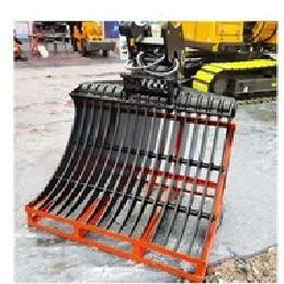 Rotary rake can be rotated 360 degrees, multi-angle operation