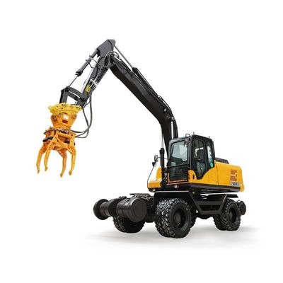 HTRR301 Dual Purpose Pillow Changer Crawler Railroad Excavator / Railroad Building Machine