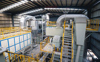 DCS Automation Control Technology Gypsum Powder Plant With Dust Removal Equipment