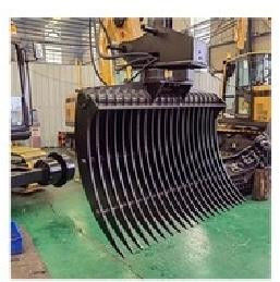 Rotary rake can be rotated 360 degrees, multi-angle operation